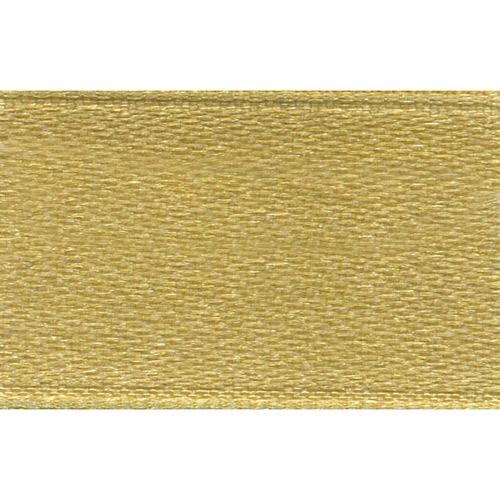 Double Sided Satin Ribbon, Aussie Gold- 22mm x 3m