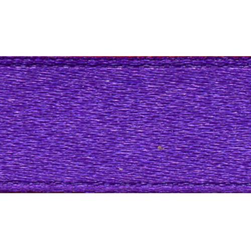 Double Sided Satin Ribbon, Purple- 38mm x 2m