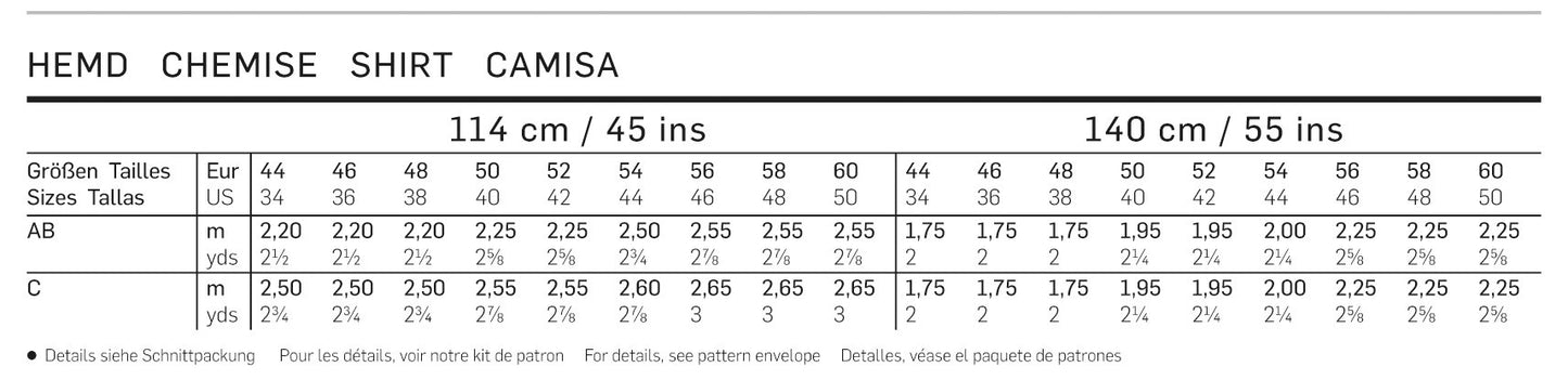 Burda Pattern 7045 (34-50)