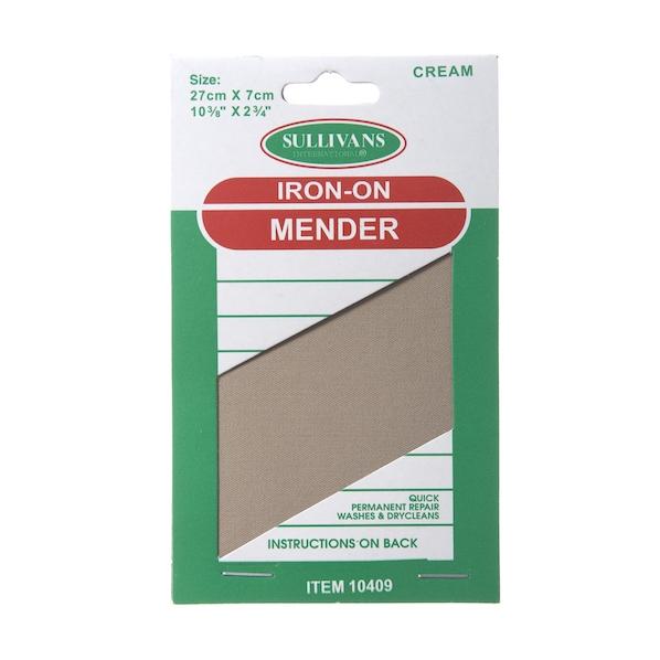 Sullivans Iron On Mender, Cream