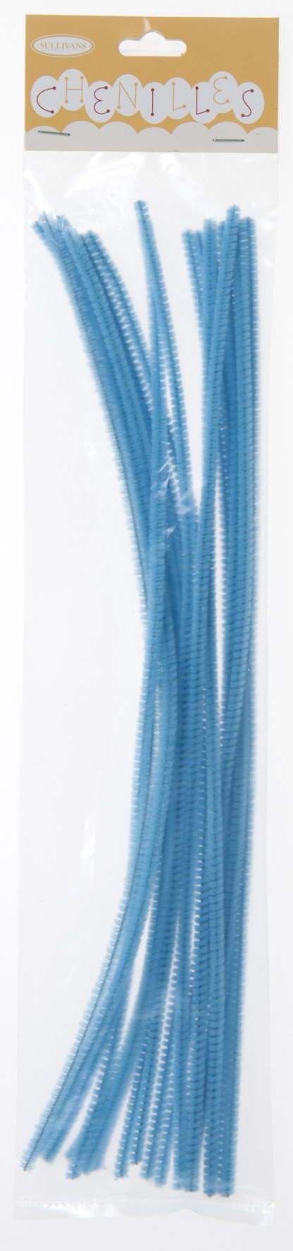 Sullivans Chenilles 20pk, Light Blue- 3mm