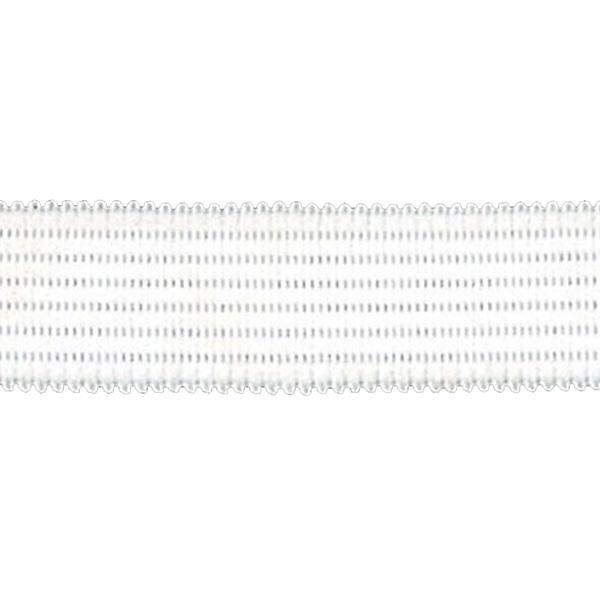 Sullivans Elastic Non Twist Triple Rubber, White- 12 mm