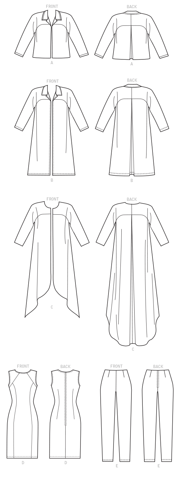 Butterick Pattern B6802 Misses Sportswear