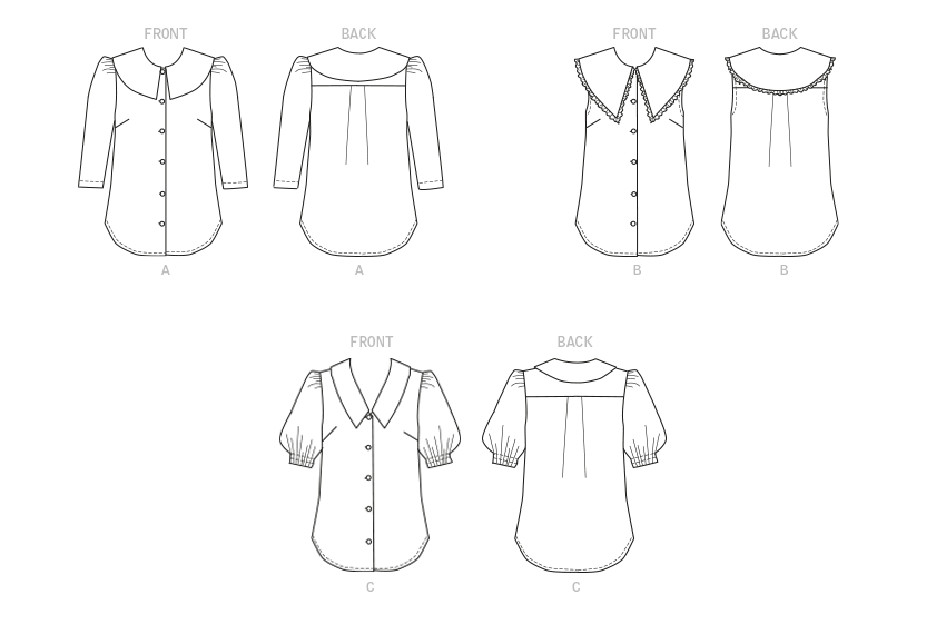 Butterick Pattern B6896 Women's Top