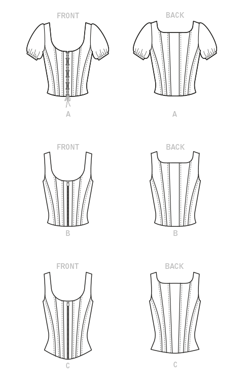 McCall's Pattern M8182 Misses' Tops