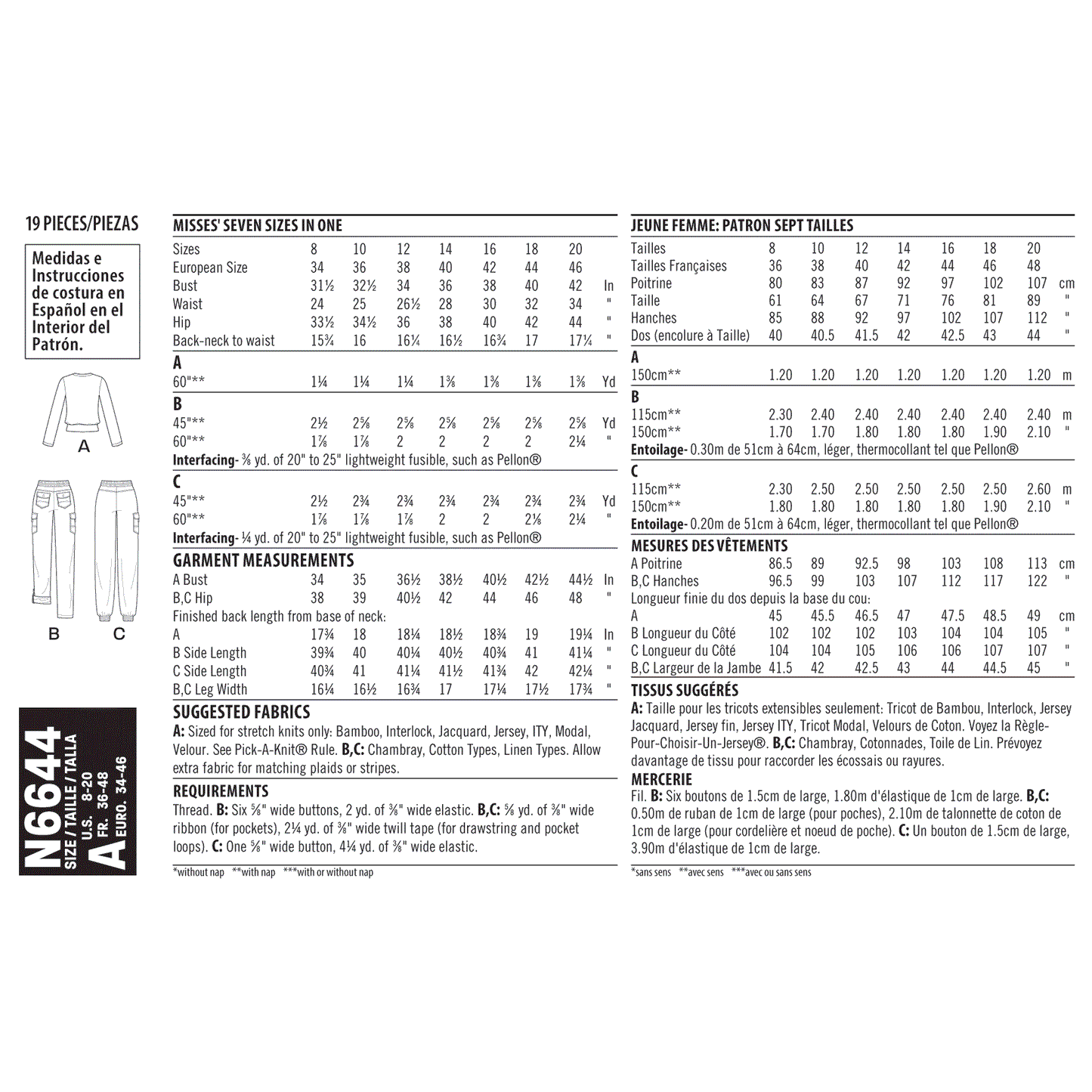 Newlook Pattern N6633 Misses' Dresses with Optional Drape