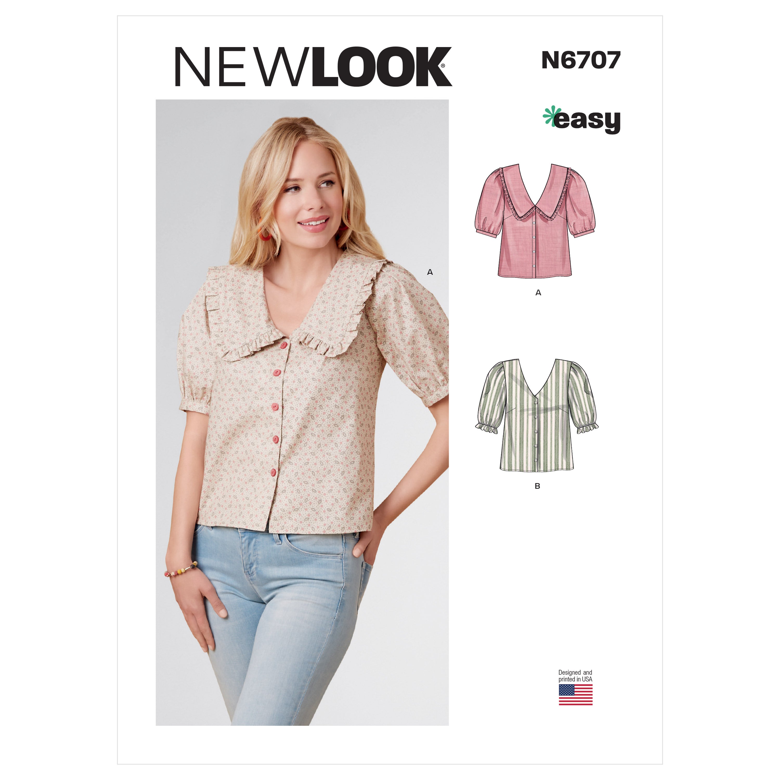 Newlook Pattern 6737 Misses' Jacket, Wrap Halter Top and Shorts – Lincraft  New Zealand