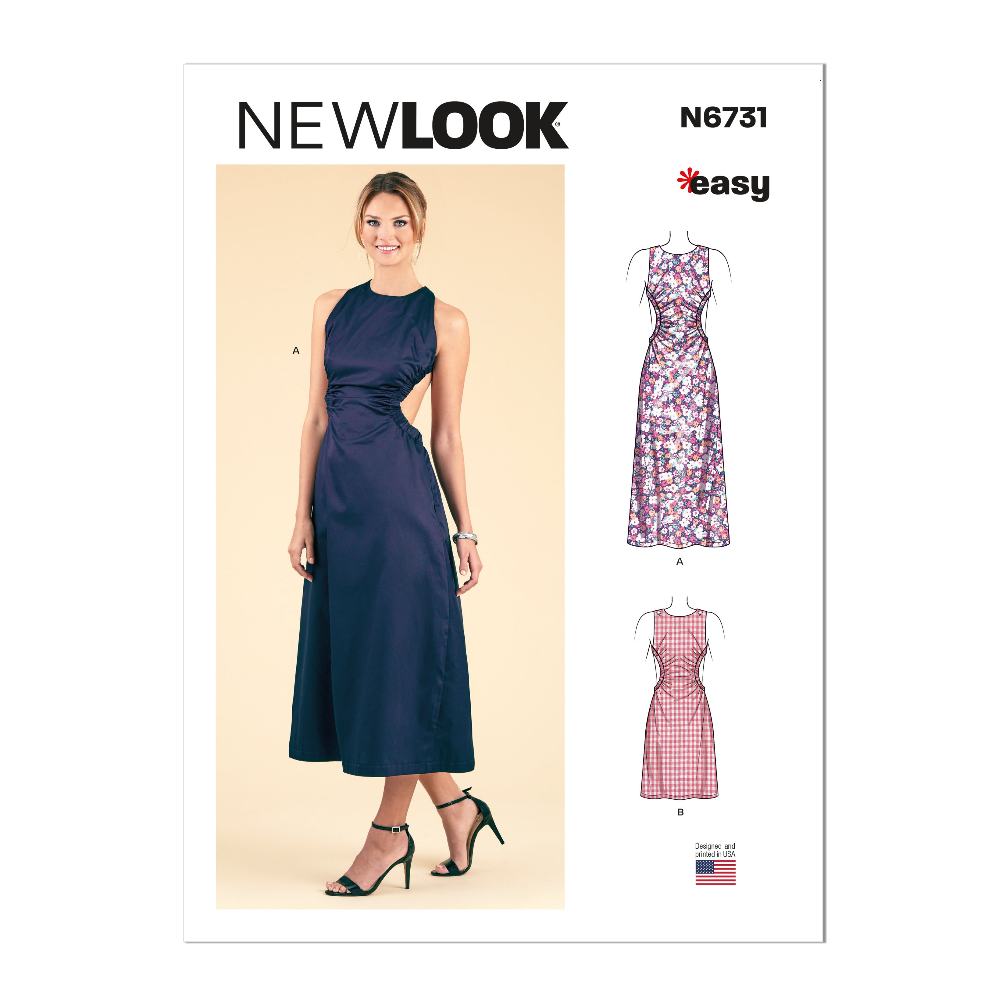 Newlook Pattern 6731 Misses' Dresses – Lincraft New Zealand