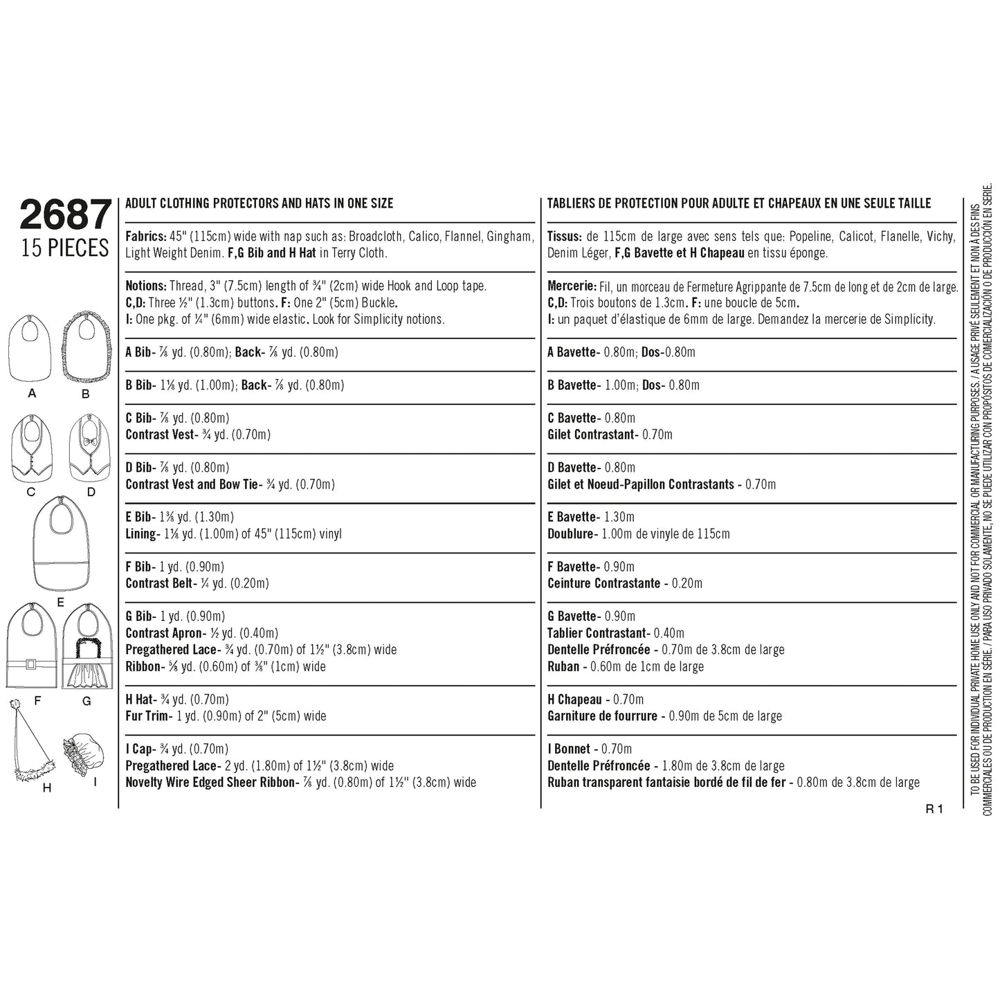 Simplicity Pattern 2687 OS Crafts