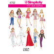 Simplicity Pattern 4702 OS Doll Clothes