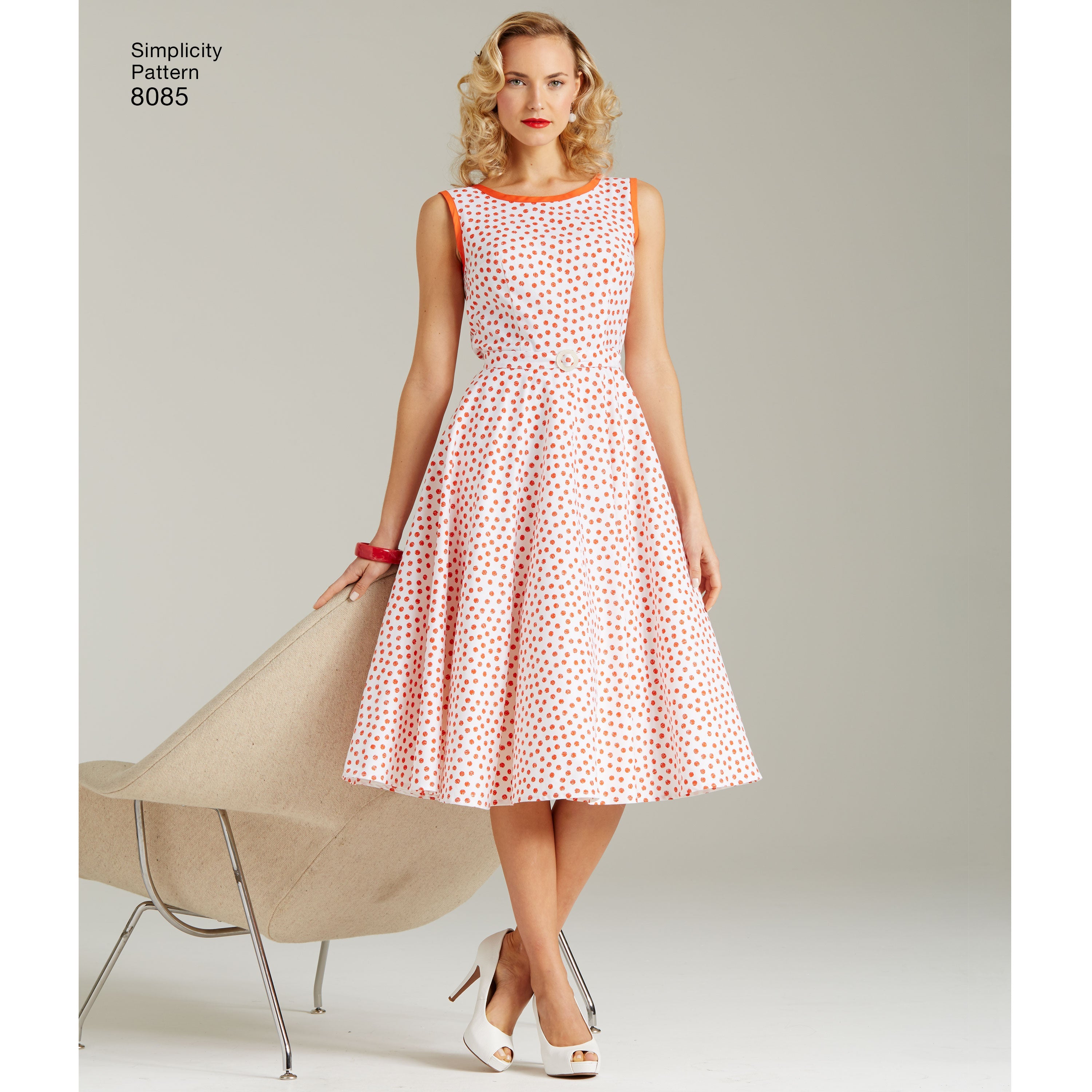 Simplicity Pattern 1459 Women's and Petite 1950's Vintage Dress – Lincraft