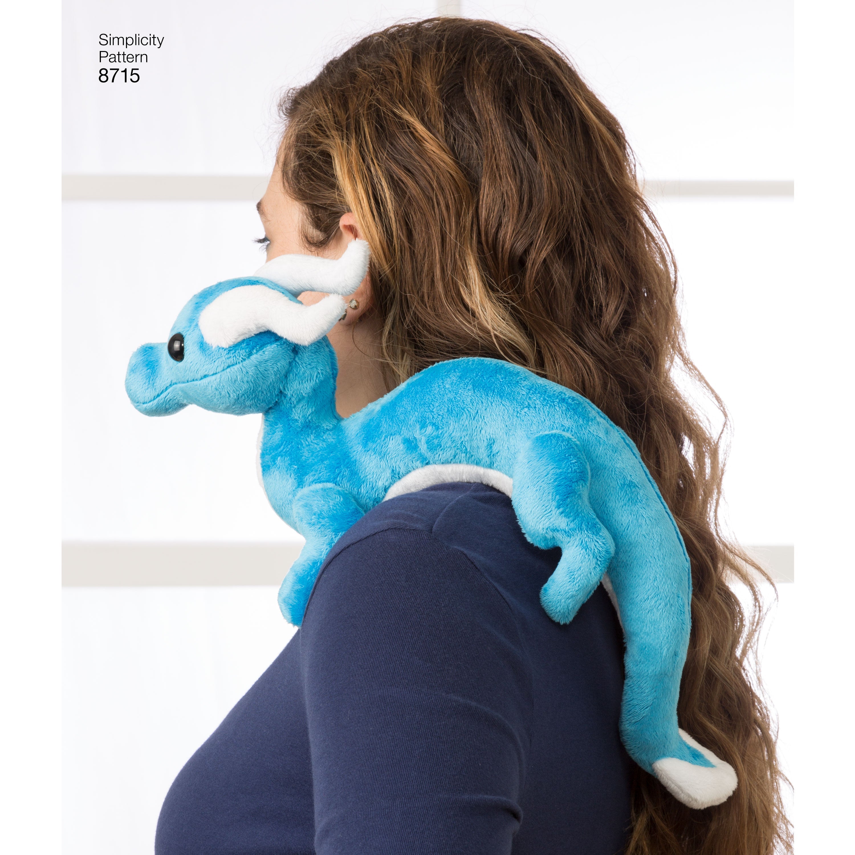 shoulder dragon plush