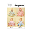 Simplicity Pattern S9660 Undefined Doll Clothes