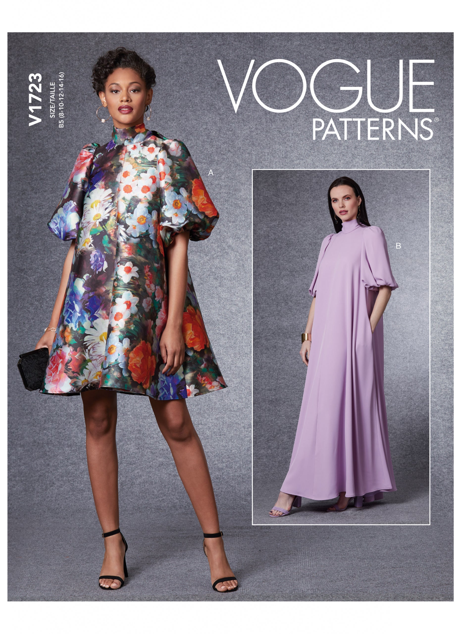 Vogue Pattern V1723 Misses' Special Occasion Dress