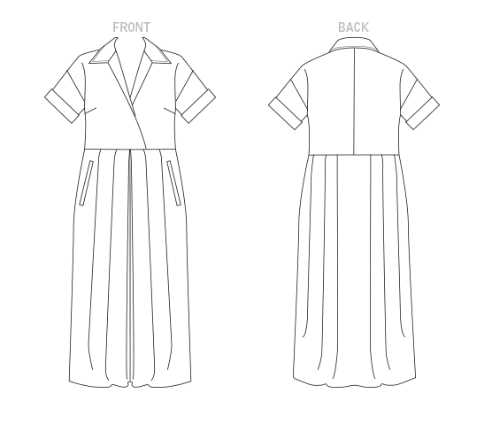 Vogue Pattern V1777 Misses Dress