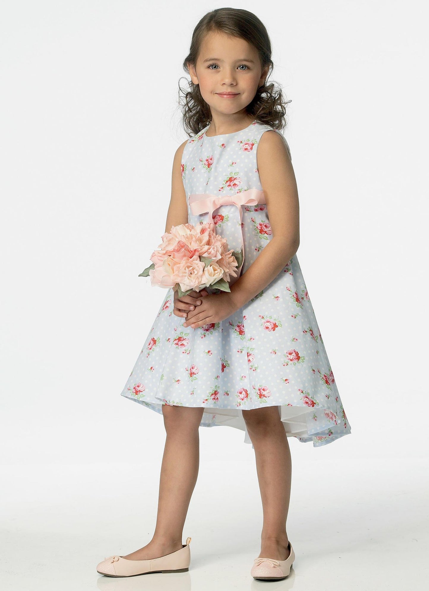 Butterick Pattern B6013 Girls Flared Dresses