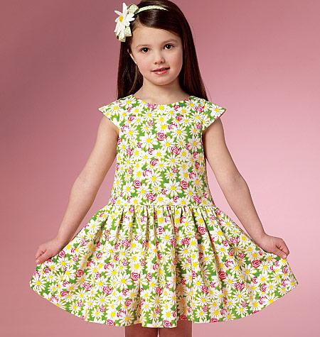 Butterick Patterns B3351 Children's/Girls' Jacket & Dress, Size 2-3-4-5 :  : Home