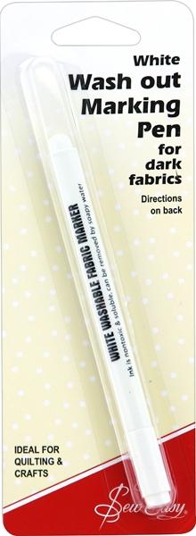 Sew Easy Marker Pen Washout, White Tip – Lincraft New Zealand