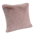 Alaska Faux Fur Cushion, Dusty Pink - Mayfair & Bond