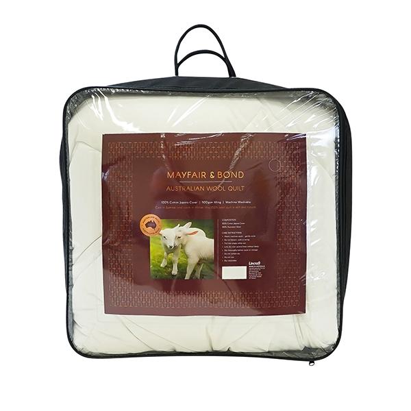Australian Wool Quilt 500gsm - Mayfair & Bond