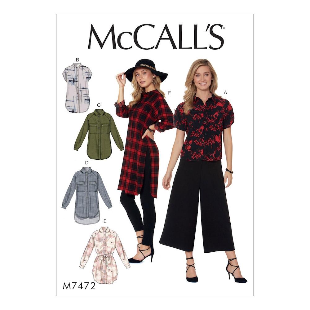 McCall's Pattern M7472 A5 (6-8-10-12-14)