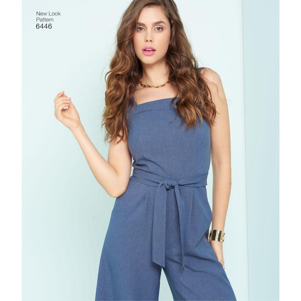 Newlook Pattern 6446 Misses' Jumpsuits and Dresses – Lincraft New Zealand