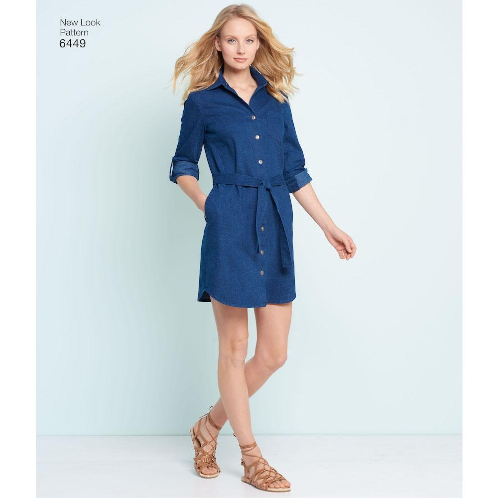 Newlook Pattern 6428 Misses' Dresses