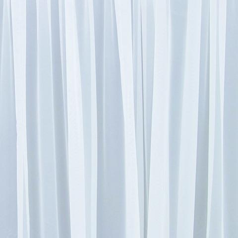 Woven Voile Curtain Pack, Ivory- 213cm Drop