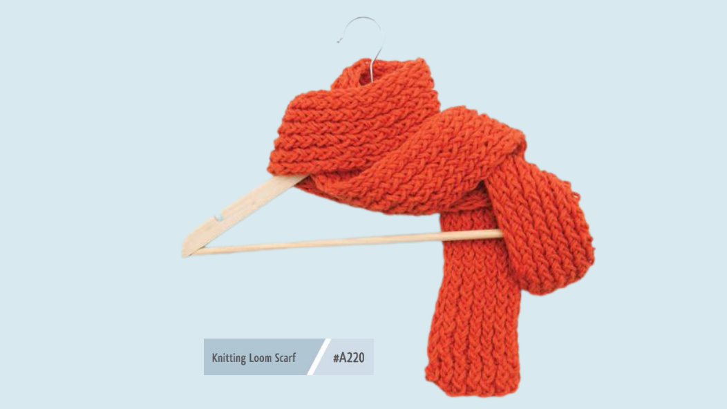 A220 Knitting Loom Scarf