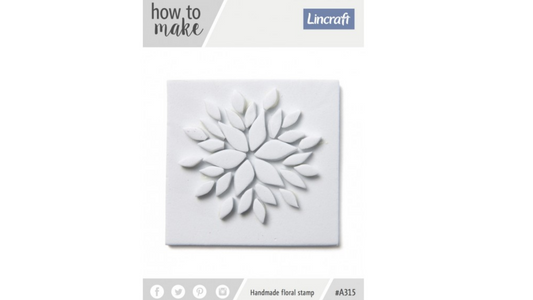 A315 Handmade Floral Stamp