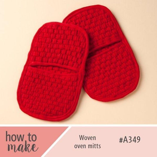 A349 Woven Oven Mitts