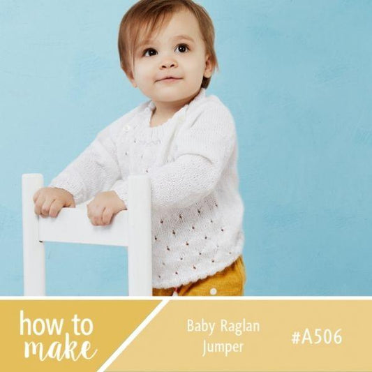 A506 Baby Raglan Jumper