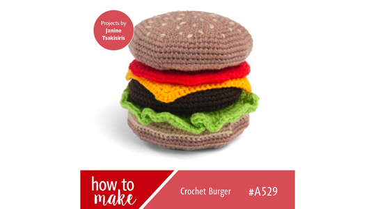 A529 Crochet Burger