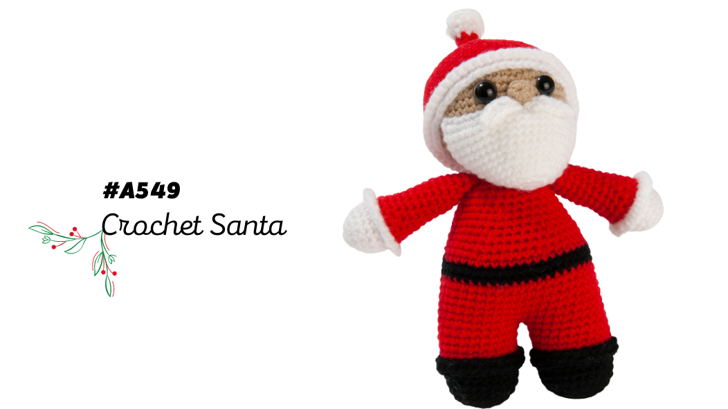 A549 Crochet Santa