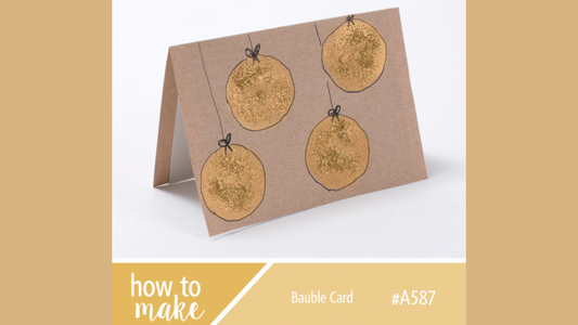 A587 Bauble Card