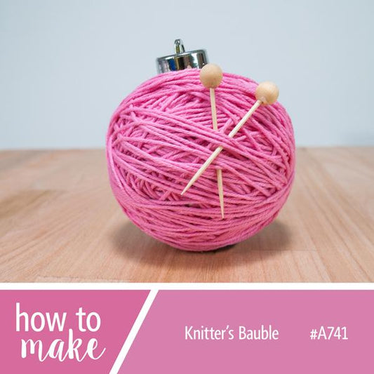 A741 Knitter’s Bauble 