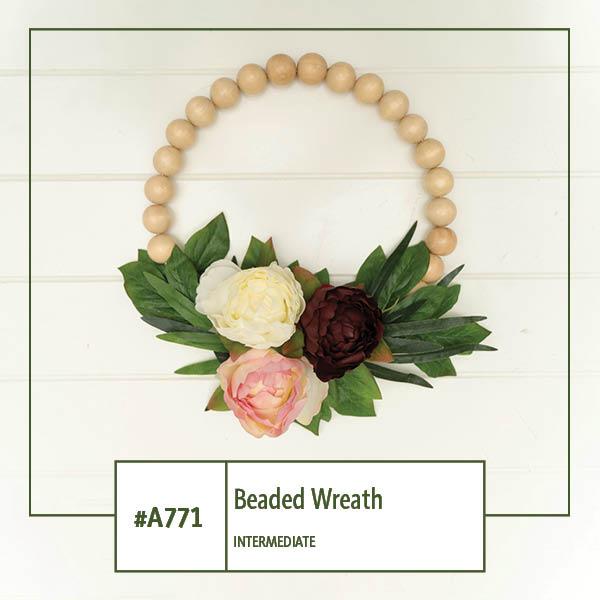 A771 Beaded Wreath