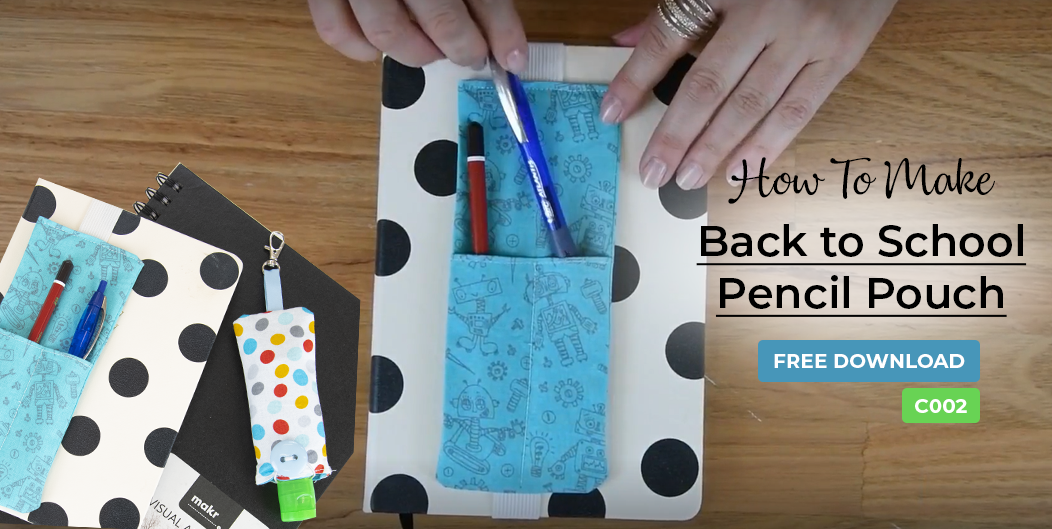 C002 Back To School Pencil Pouch
