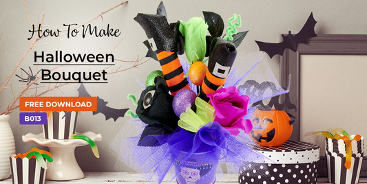 B018 Halloween Bouquet