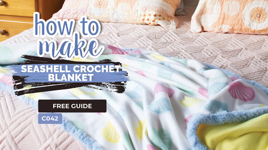 C042 Seashell Crochet Blanket