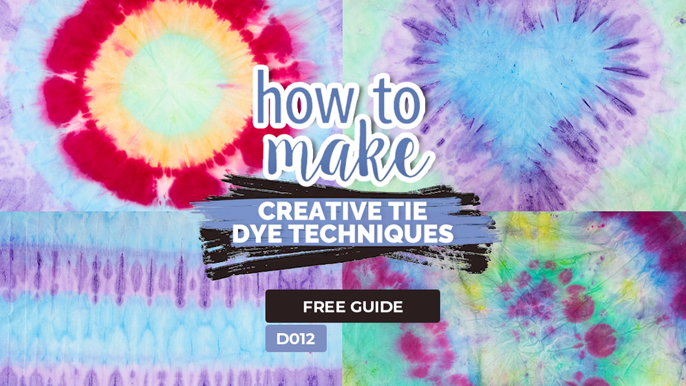 D012 Creative Tie Dye Techniques Lincraft New Zealand