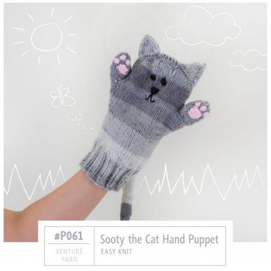 P061 Sooty the Cat Hand Puppet