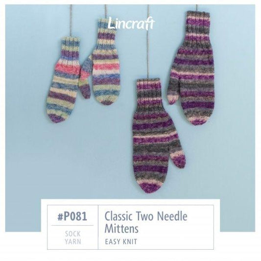 P081 Classic Two Needle Mittens