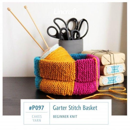 P097 Garter Stitch Basket