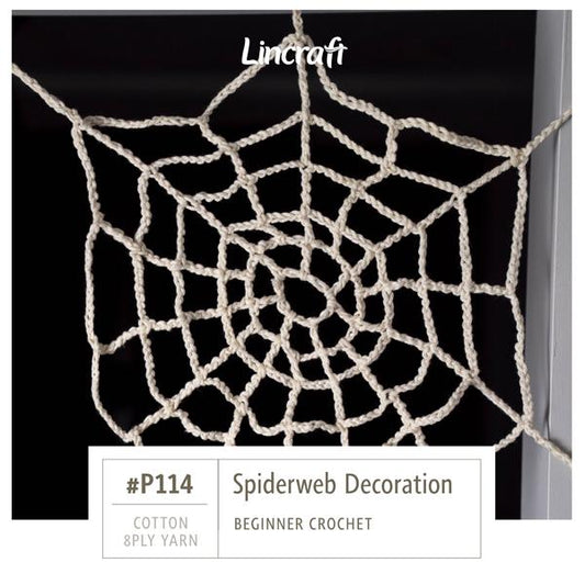 P114 Spiderweb Decoration