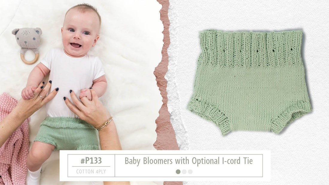 P133 Cotton 4ply Baby Bloomers