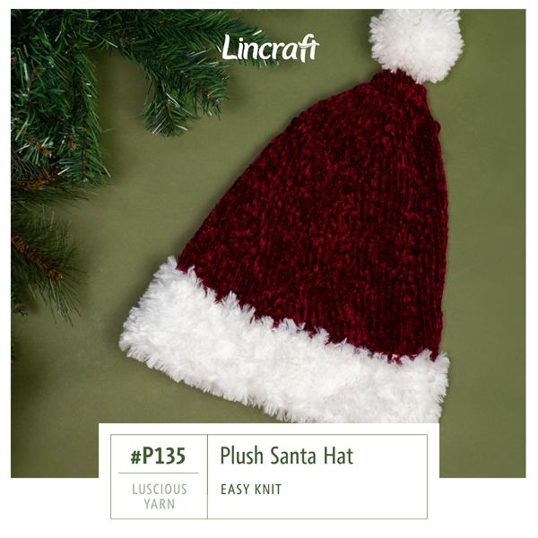 Plush Santa Hat