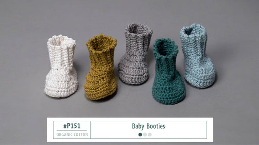 P151 Organic Cotton Baby Booties