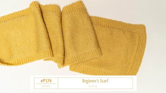 P174 Beginner’s Scarf