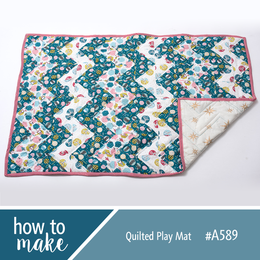 A589 Quilted Play Mat